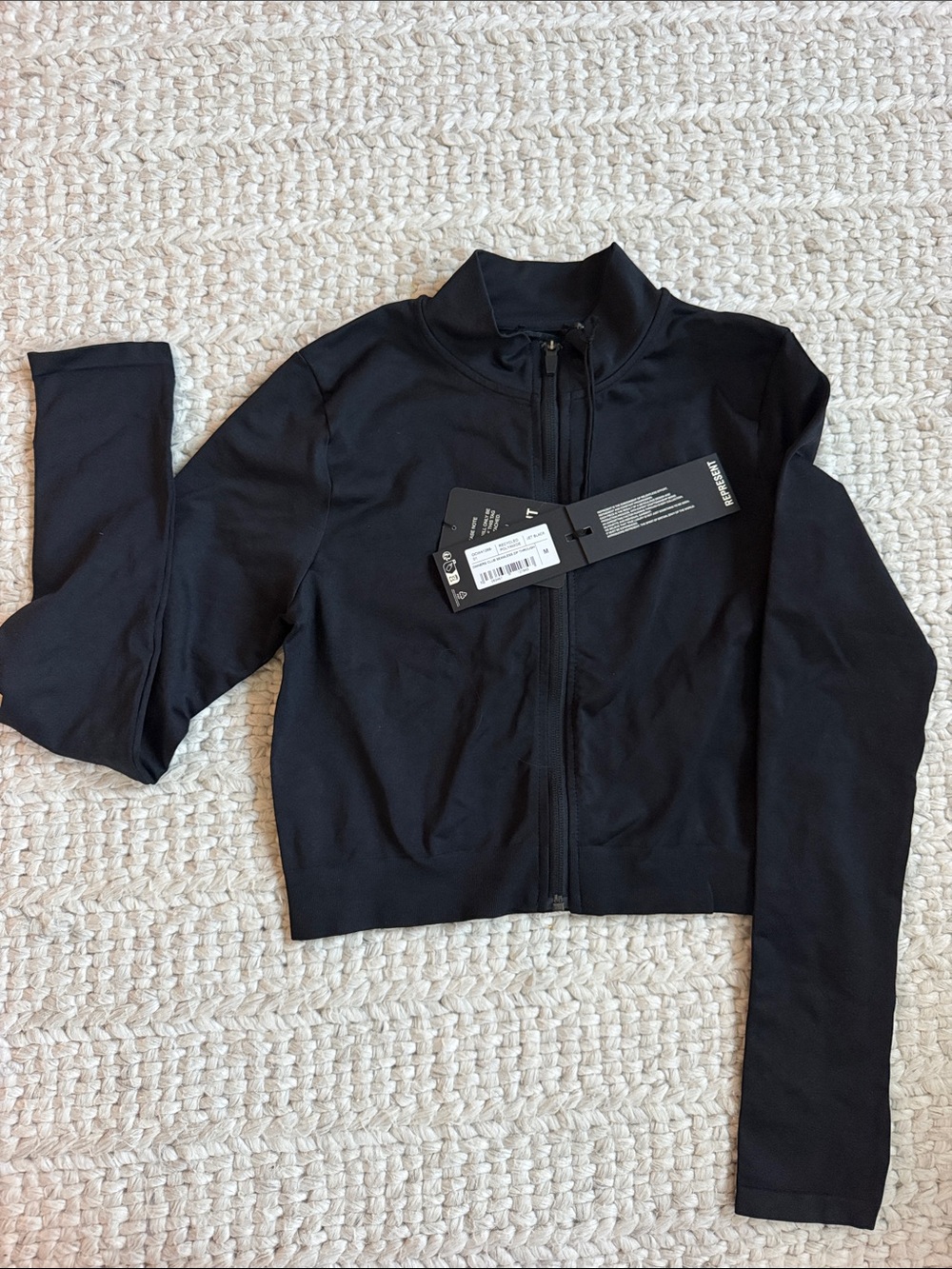 247 Sculpt Seamless Zip Jacket cropped